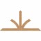 Ekena Millwork Richland Timber Gable Bracket, Western Red Cedar, 96"W x 48"H x 5 1/2"D x 5 1/2"F, 12/12 Pitch GBW096X48X0606RIC00SWR - alternate 1